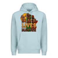 Blue Mist black lives matter Premium Hoodie - HowdyJamesFarm