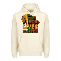 Sandshell black lives matter Premium Hoodie - HowdyJamesFarm
