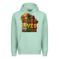 Seafoam black lives matter Premium Hoodie - HowdyJamesFarm