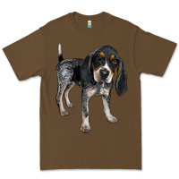 Cacao bluetick coonhound Premium Tee - LillyAllenDesigns