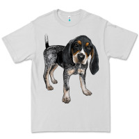Dove Grey bluetick coonhound Premium Tee - LillyAllenDesigns