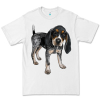 White bluetick coonhound Premium Tee - LillyAllenDesigns