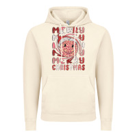 Vintage Artic merry christmas smiling face Vintage Hoodie - MaliasSmallBusiness