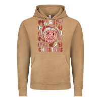 Vintage Camel merry christmas smiling face Vintage Hoodie - MaliasSmallBusiness