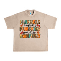 French Oak flannels hayrides pumpkinsbonfires Urban Heavy Tee - MaliasSmallBusiness