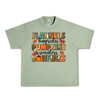 Oil Green flannels hayrides pumpkinsbonfires Urban Heavy Tee - MaliasSmallBusiness