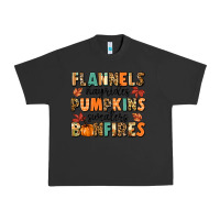 Pigment Black flannels hayrides pumpkinsbonfires Urban Heavy Tee - MaliasSmallBusiness