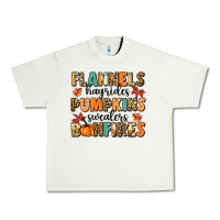 Pistachio flannels hayrides pumpkinsbonfires Urban Heavy Tee - MaliasSmallBusiness