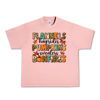Salmon flannels hayrides pumpkinsbonfires Urban Heavy Tee - MaliasSmallBusiness
