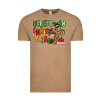Vintage Coffee believe in christmas Vintage Tee - MaliasSmallBusiness
