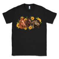 Black western horses Classic Tee - MaliasSmallBusiness
