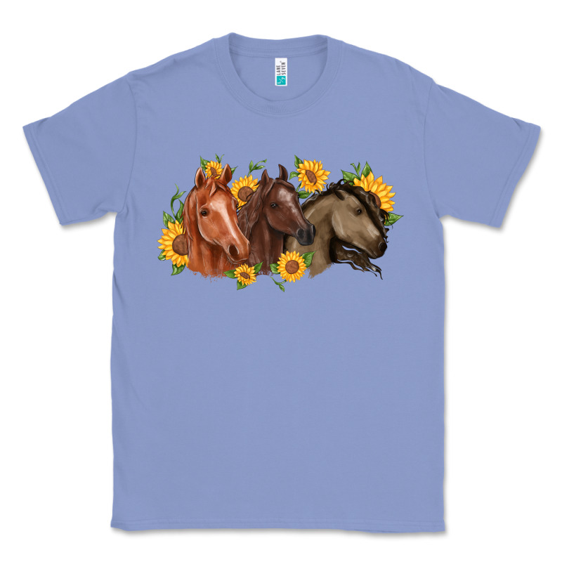 Western Horses Classic Tee by MaliasSmallBusiness | Teevron