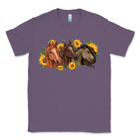 Lavender western horses Classic Tee - MaliasSmallBusiness