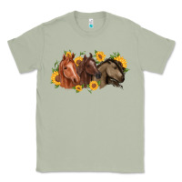 Matcha western horses Classic Tee - MaliasSmallBusiness