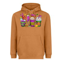 Meerkat mardi gras coffee cups Heavyweight Hoodie - OliviaCreatesArt