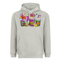 Moon Dust mardi gras coffee cups Heavyweight Hoodie - OliviaCreatesArt