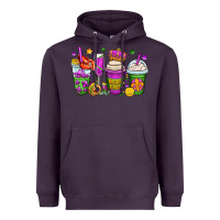 Plum mardi gras coffee cups Heavyweight Hoodie - OliviaCreatesArt