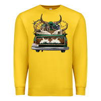 Lemon cowhide and hunter truck olivia Premium Sweatshirt - OliviaCreatesArt