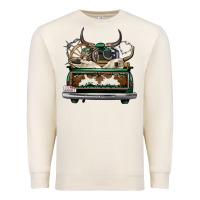 Sandshell cowhide and hunter truck olivia Premium Sweatshirt - OliviaCreatesArt