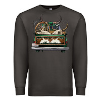 Smoke cowhide and hunter truck olivia Premium Sweatshirt - OliviaCreatesArt