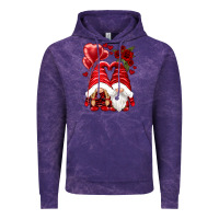 Cloud Purple valentines day gnomies Vintage Hoodie - NancyCooperArtShop