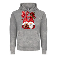 Cloud Rock valentines day gnomies Vintage Hoodie - NancyCooperArtShop
