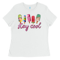 White stay cool Ladies Tee - AdoDesignShop