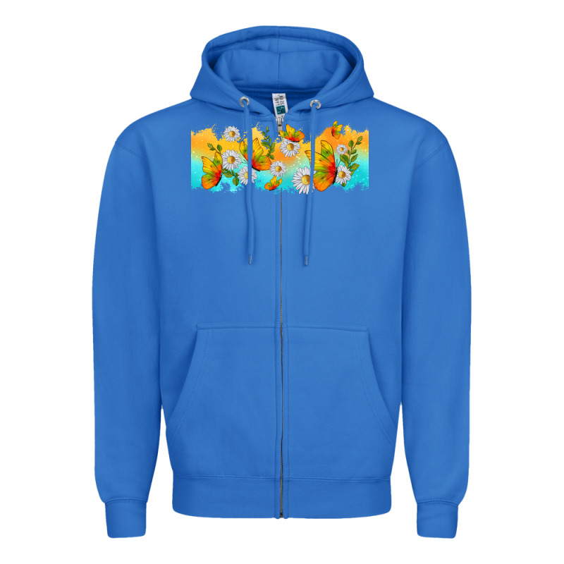 Butterflies Summer Zipper Hoodie by TumblerDesignByShophia | Teevron