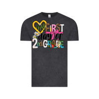 Vintage Black my first day of 2nd grade Vintage Tee - NancyCooperArtShop