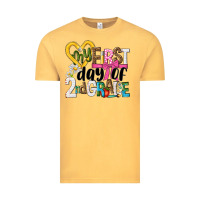 Vintage Mustard my first day of 2nd grade Vintage Tee - NancyCooperArtShop