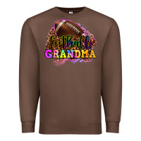 Chestnut football grandma Premium Sweatshirt - OliviaCreatesArt