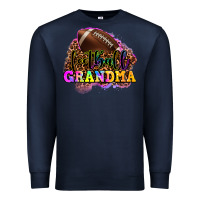 Navy football grandma Premium Sweatshirt - OliviaCreatesArt