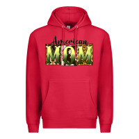 Cardinal American Mom Mother's Day Premium Hoodie - CowGirlArtShop