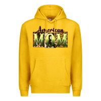 Lemon American Mom Mother's Day Premium Hoodie - CowGirlArtShop