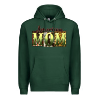 Sports Green American Mom Mother's Day Premium Hoodie - CowGirlArtShop