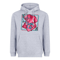 Heather Grey nurse life olivia Heavyweight Hoodie - OliviaCreatesArt