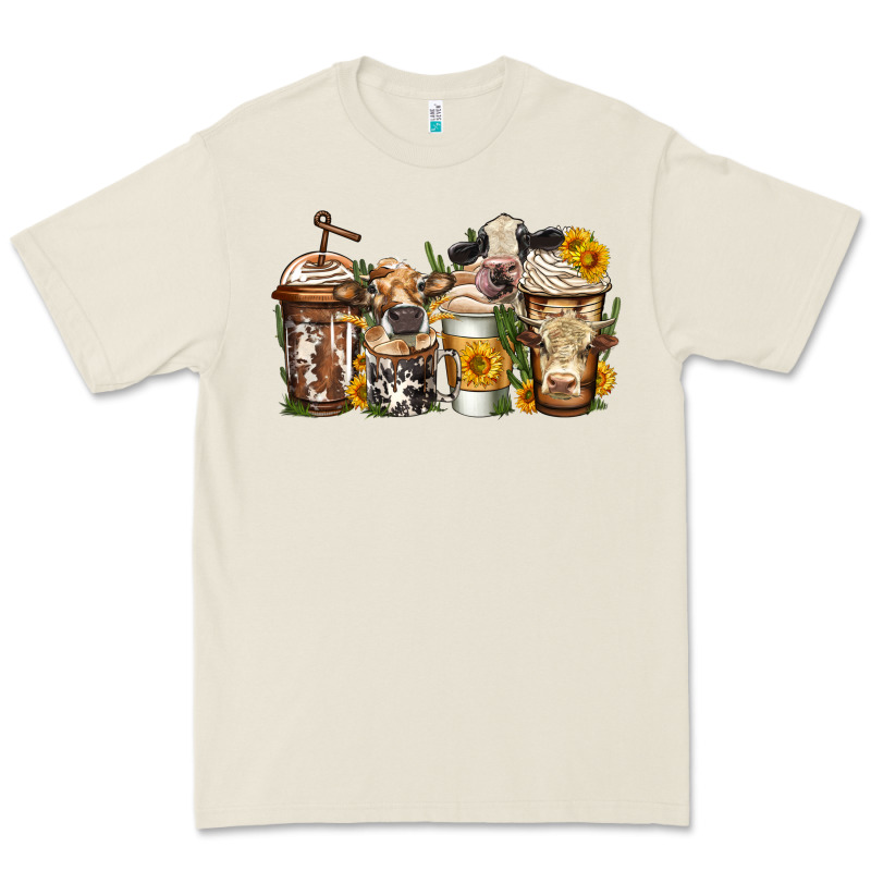 Cows Coffee Cups Premium Tee by Jasminsmagicworld | Teevron
