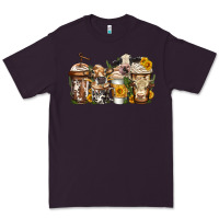 Plum cows coffee cups Premium Tee - Jasminsmagicworld