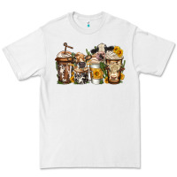 White cows coffee cups Premium Tee - Jasminsmagicworld