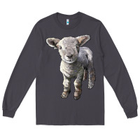 Smoke southdown baby sheep Long Sleeve Tee - LillyAllenDesigns
