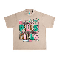 French Oak slingin' pills to pay the bills Urban Heavy Tee - MaliasSmallBusiness