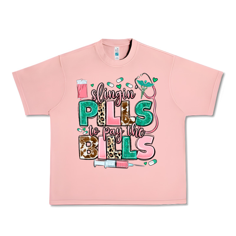 Slingin' Pills To Pay The Bills Urban Heavy Tee by MaliasSmallBusiness | Teevron