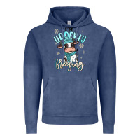 Vintage Denim i'm udderly freezing baby cow Vintage Hoodie - MaliasSmallBusiness