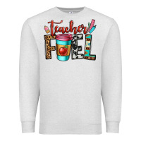 Oatmeal Heather teacher fuel Premium Sweatshirt - OliviaCreatesArt