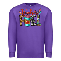 Purple teacher fuel Premium Sweatshirt - OliviaCreatesArt