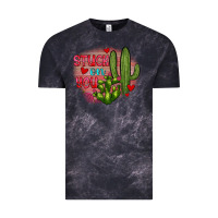 Cloud Black stuck on you cactus Vintage Tee - JahusDesignShop