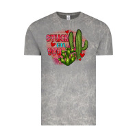 Cloud Rock stuck on you cactus Vintage Tee - JahusDesignShop