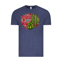 Vintage Denim stuck on you cactus Vintage Tee - JahusDesignShop
