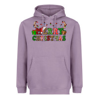 Lavender merry christmas Heavyweight Hoodie - OliviaCreatesArt