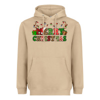 Merry Christmas Heavyweight Hoodie | Teevron